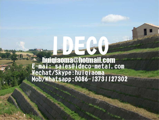 China Green Terramesh, Soil Slope Reinforced System, Terramesh Retaining Wall, Gabions Mesh Baskets, Stone Cages supplier