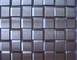 'Tile' Type Decorative Metal Fabric,Flat Wire Square Woven Mesh,Stainless Steel supplier